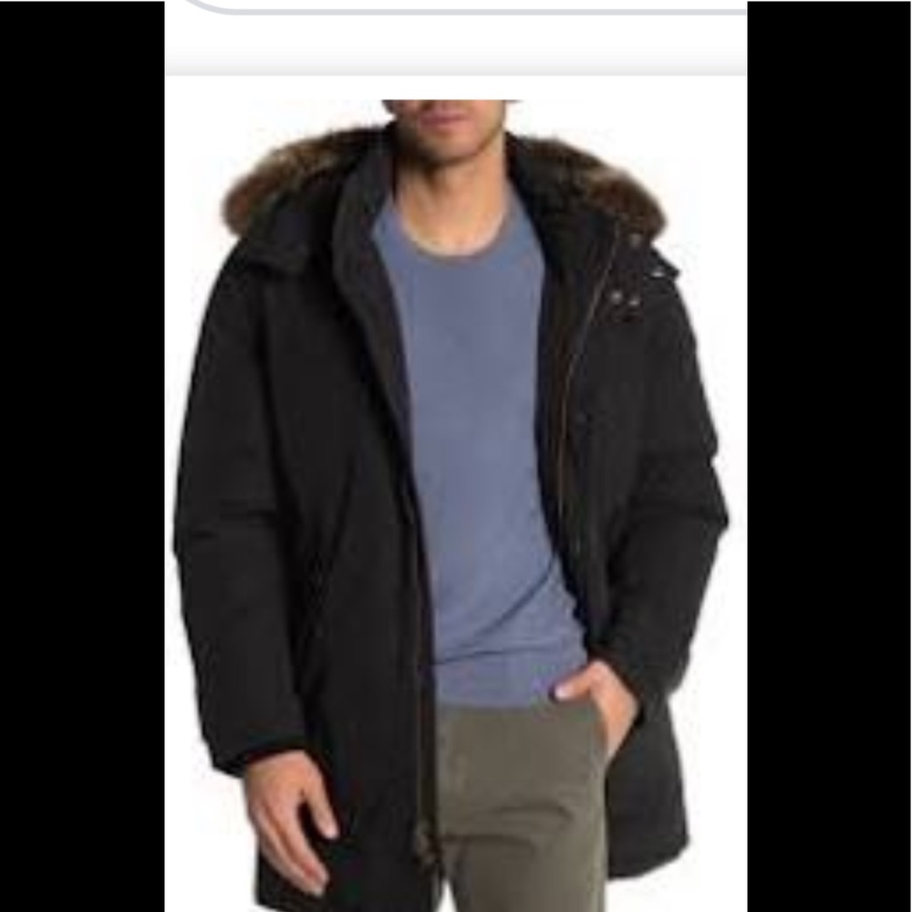 PENDLETON BRYCE FUR TRIM HOOD PARKA JACKET COAT